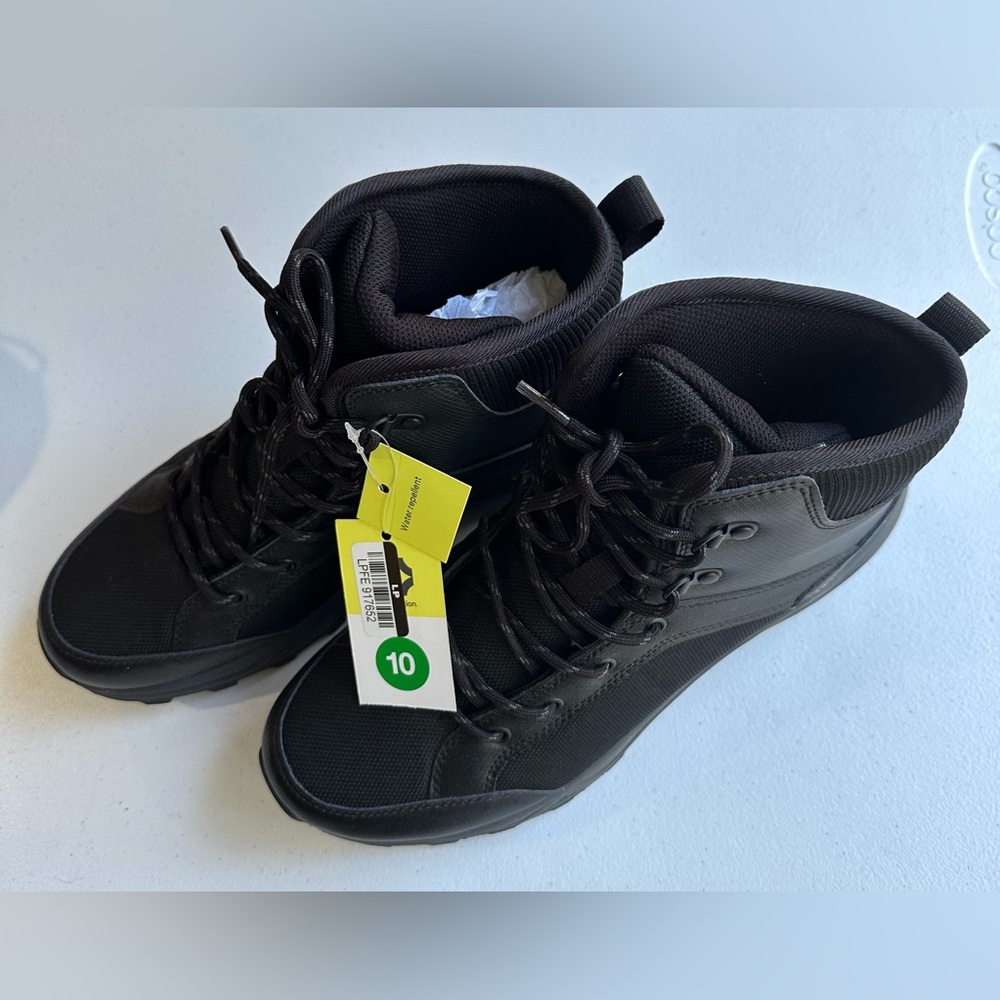 All in Motion Black Hiking Boots NWT